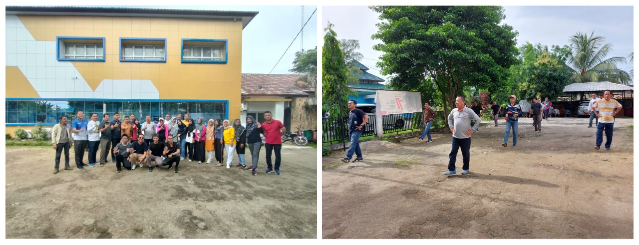 Kegiatan Senam Pagi Inspektorat Kab. OKI